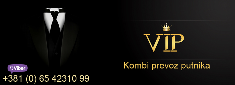 VIP kombi prevoz putnika Beograd